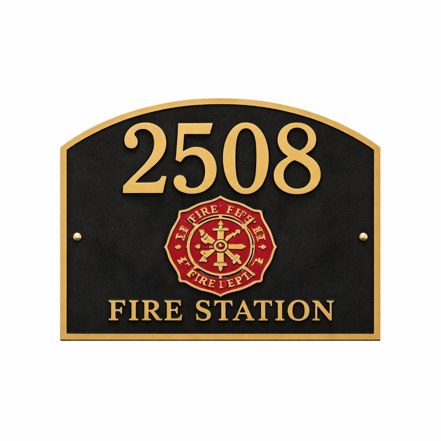 Cast Metal House Signs - Custom Flying Discs