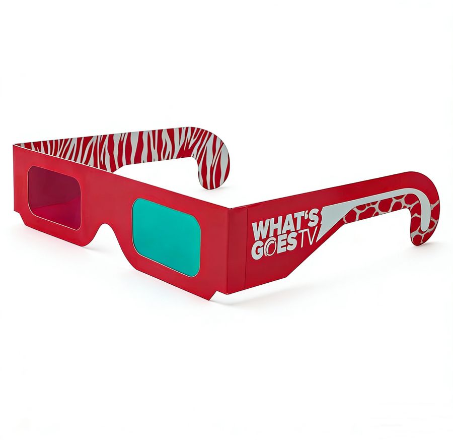 Blu Ray 3D Glasses - Custom Flying Discs