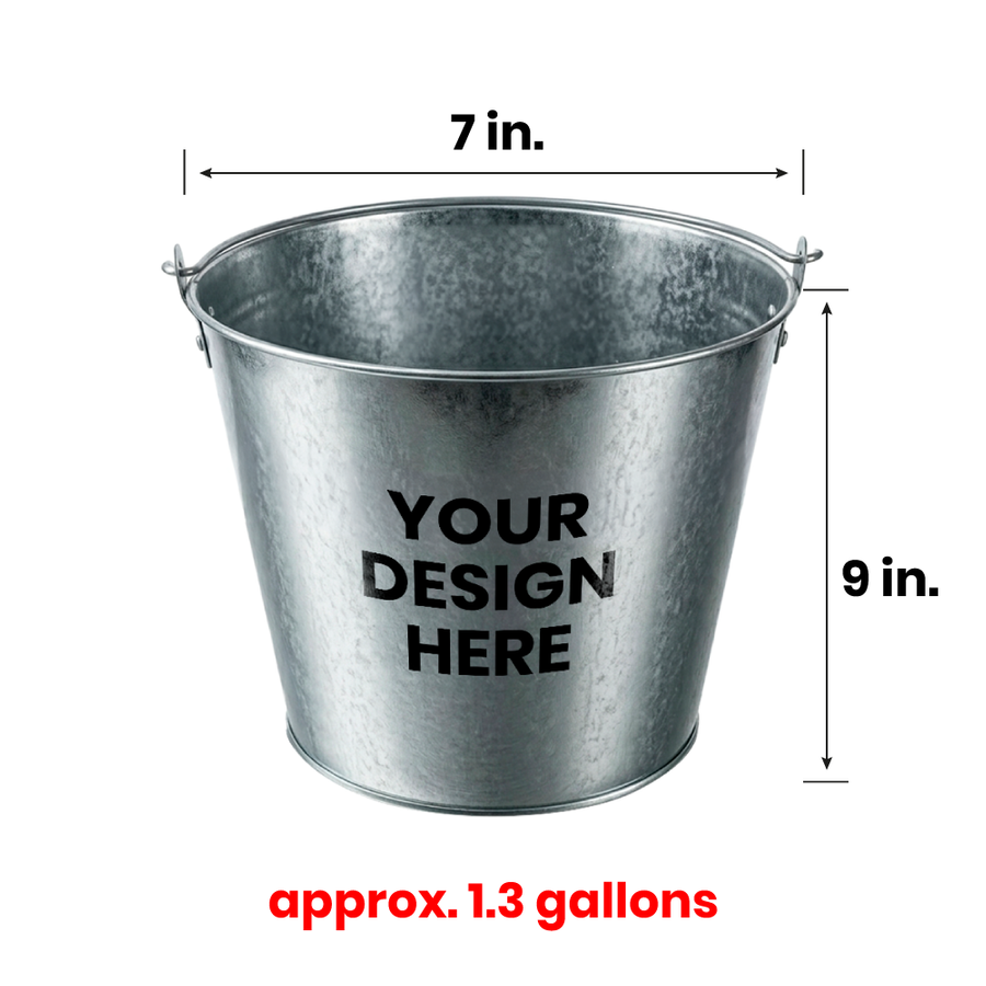 Tinplate Beer Buckets & Opener Combo - Custom Flying Discs