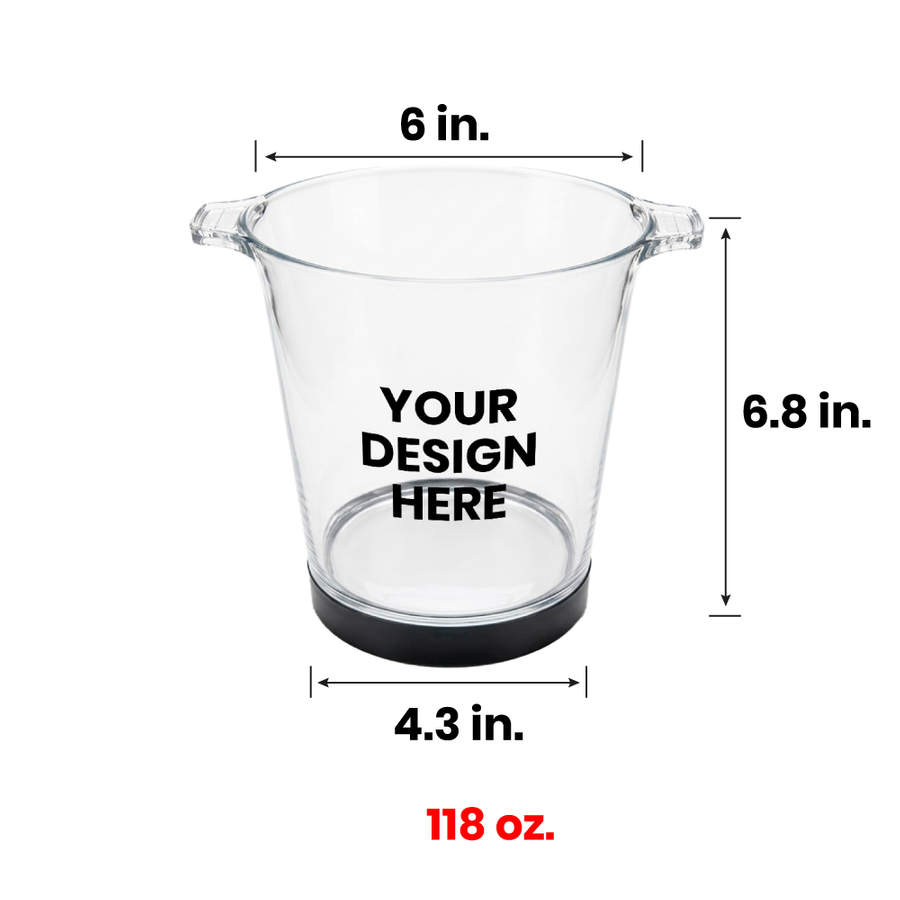 Multi-Color Light-Up Drink Buckets - Custom Flying Discs