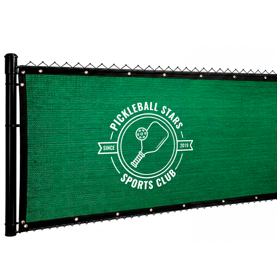 Custom 98% Blockage Fence Screen - Custom Flying Discs