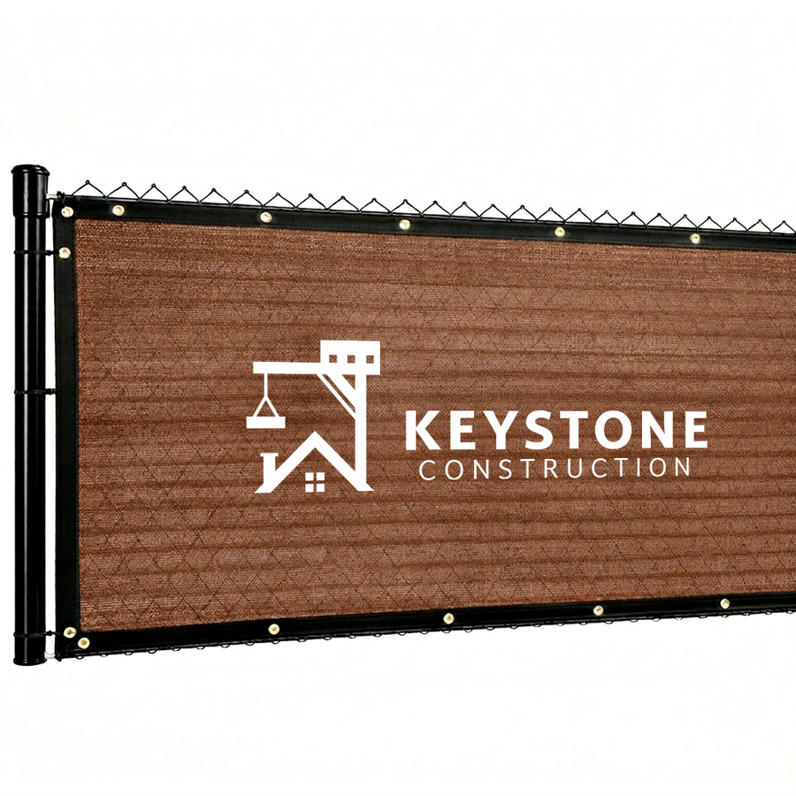Custom 90% Blockage Fence Screen - Custom Flying Discs