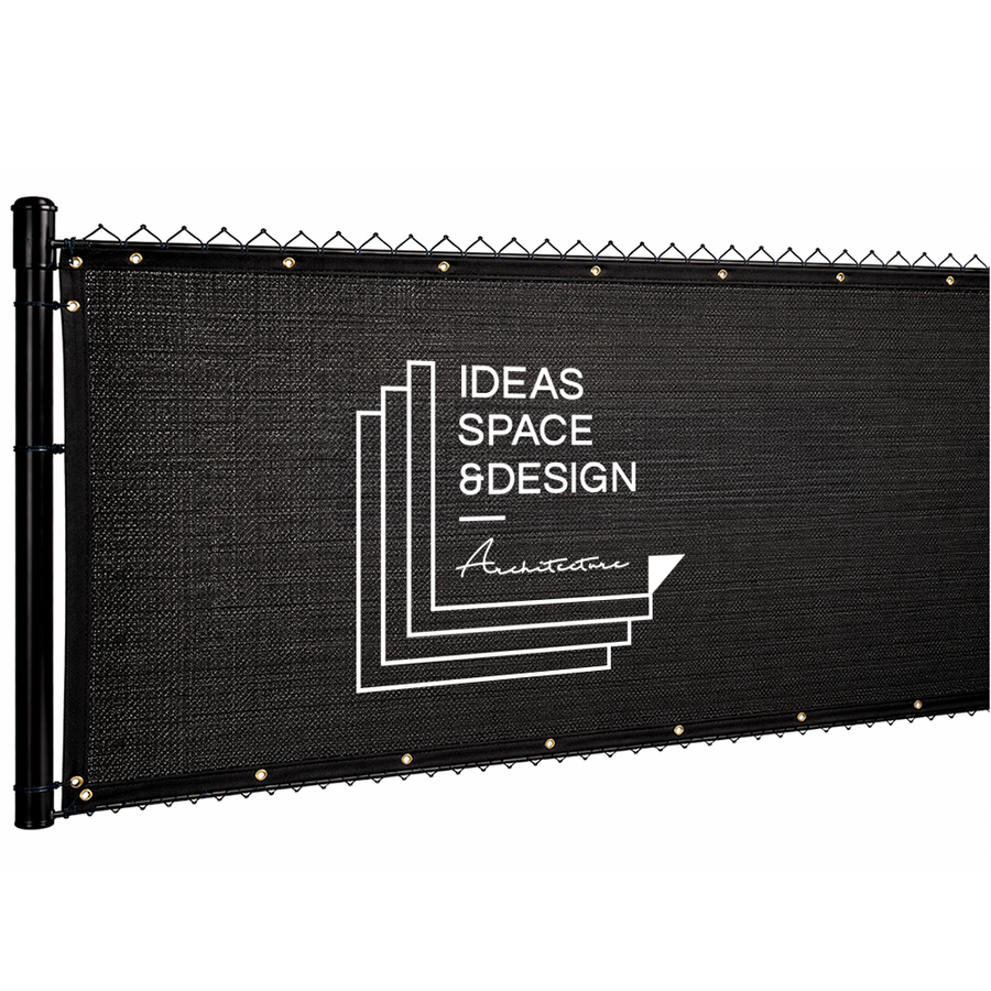 Custom 98% Blockage Fence Screen - Custom Flying Discs
