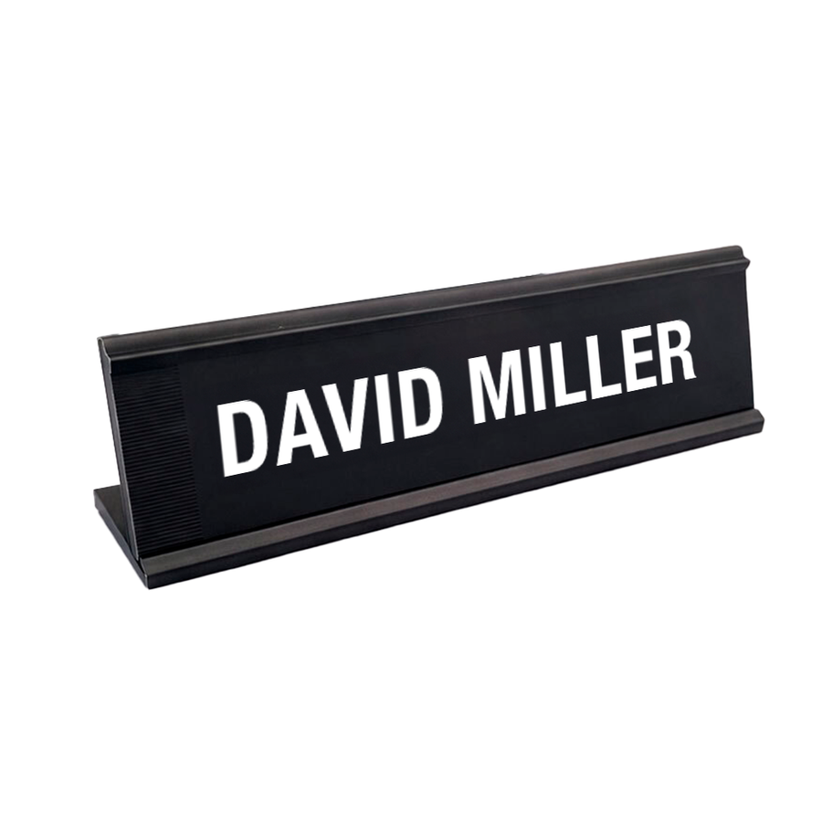 Metal Desktop Name Badges - Custom Flying Discs
