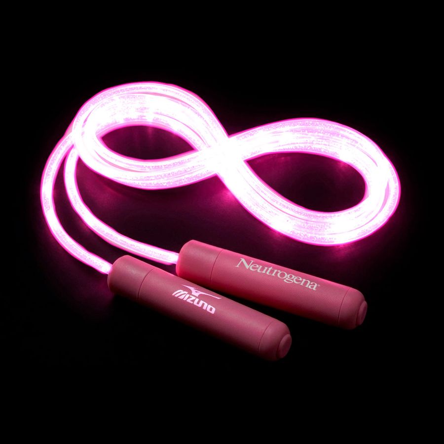PVC Fiber Optic Light-Up Jump Rope - Custom Flying Discs
