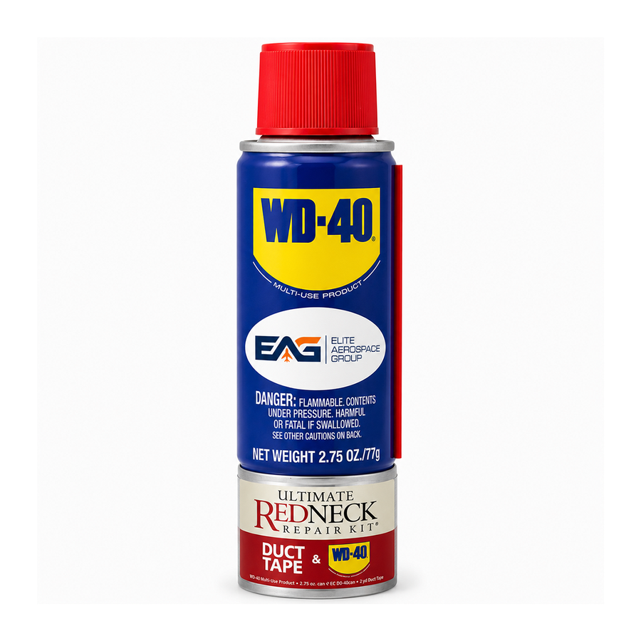 Ultimate Fix-All Kits, WD-40 2.75 oz Handy Cans and 6 yards of Duct Tapes - Custom Flying Discs