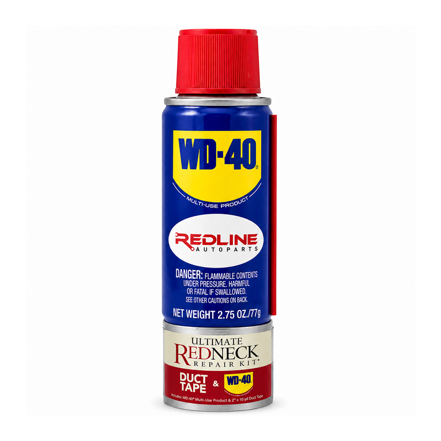 Ultimate Redneck Repair Kits, WD-40 2.75 oz Handy Cans and 6 yards of Duct Tapes - Custom Flying Discs