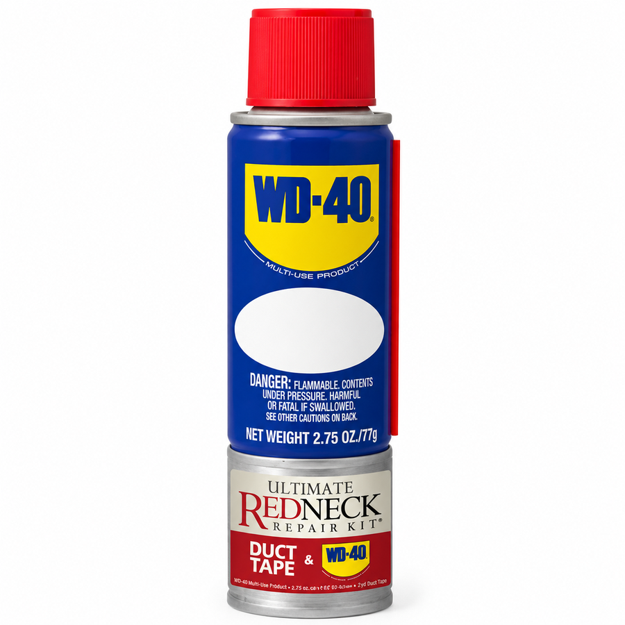 Ultimate Fix-All Kits, WD-40 2.75 oz Handy Cans and 6 yards of Duct Tapes - Custom Flying Discs
