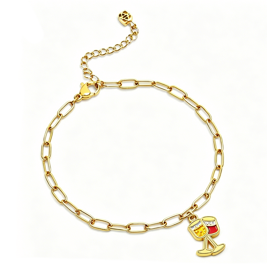 Soft Enamel Charm Bracelets - Custom Flying Discs