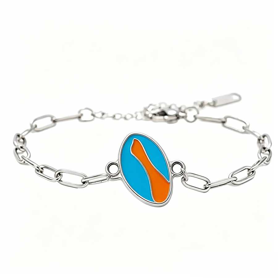 Soft Enamel Charm Bracelets - Custom Flying Discs