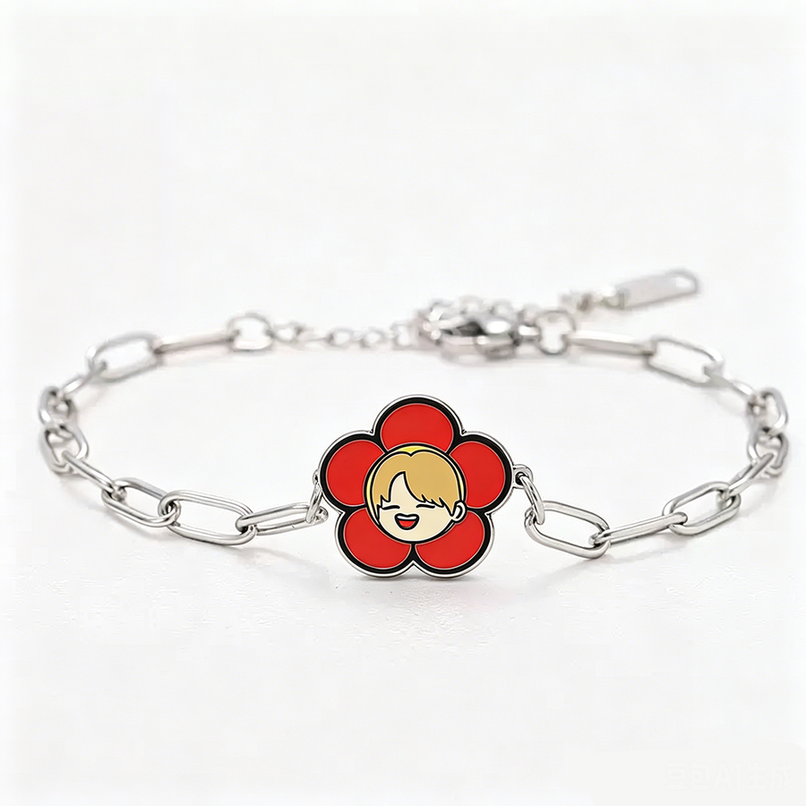 Hard Enamel Charm Bracelets - Custom Flying Discs