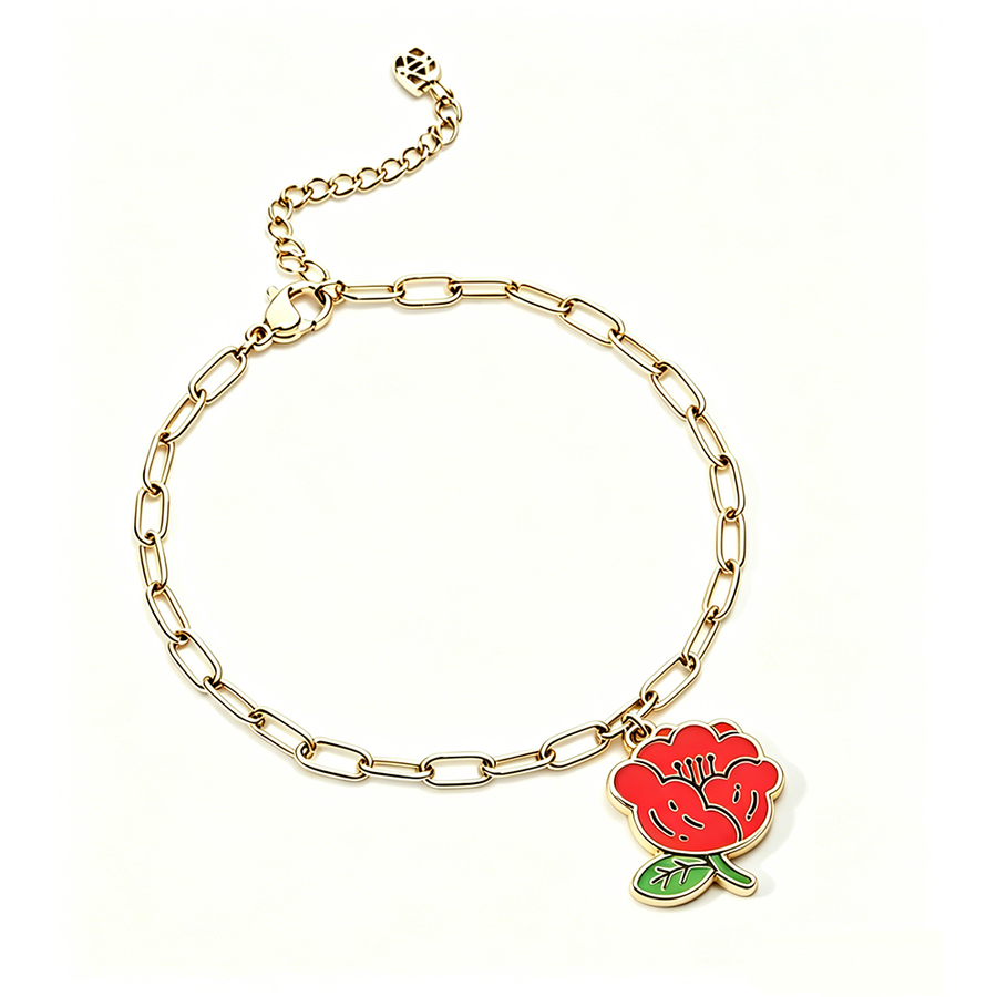 Hard Enamel Charm Bracelets - Custom Flying Discs