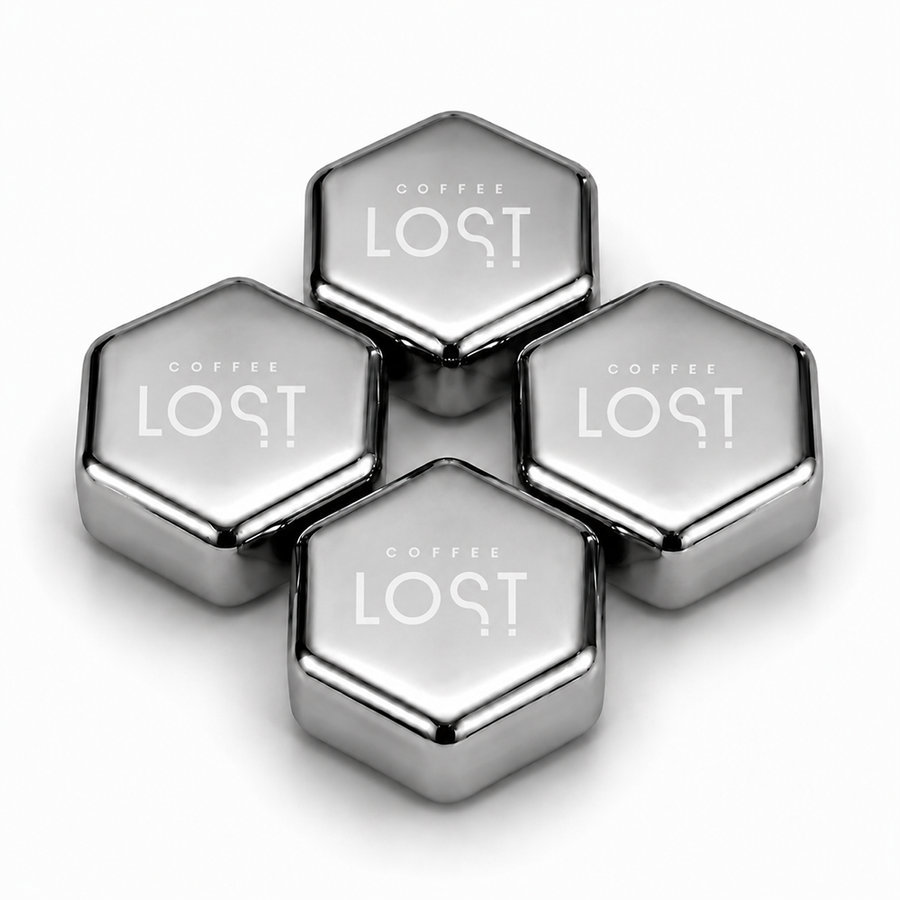 Hexagon Stainless Steel Ice Cubes - Custom Flying Discs