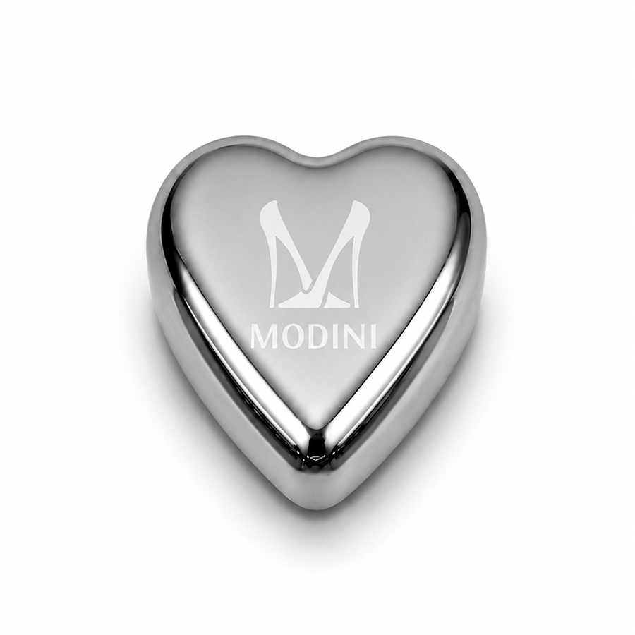 Heart-Shaped Stainless Steel Ice Cubes - Custom Flying Discs