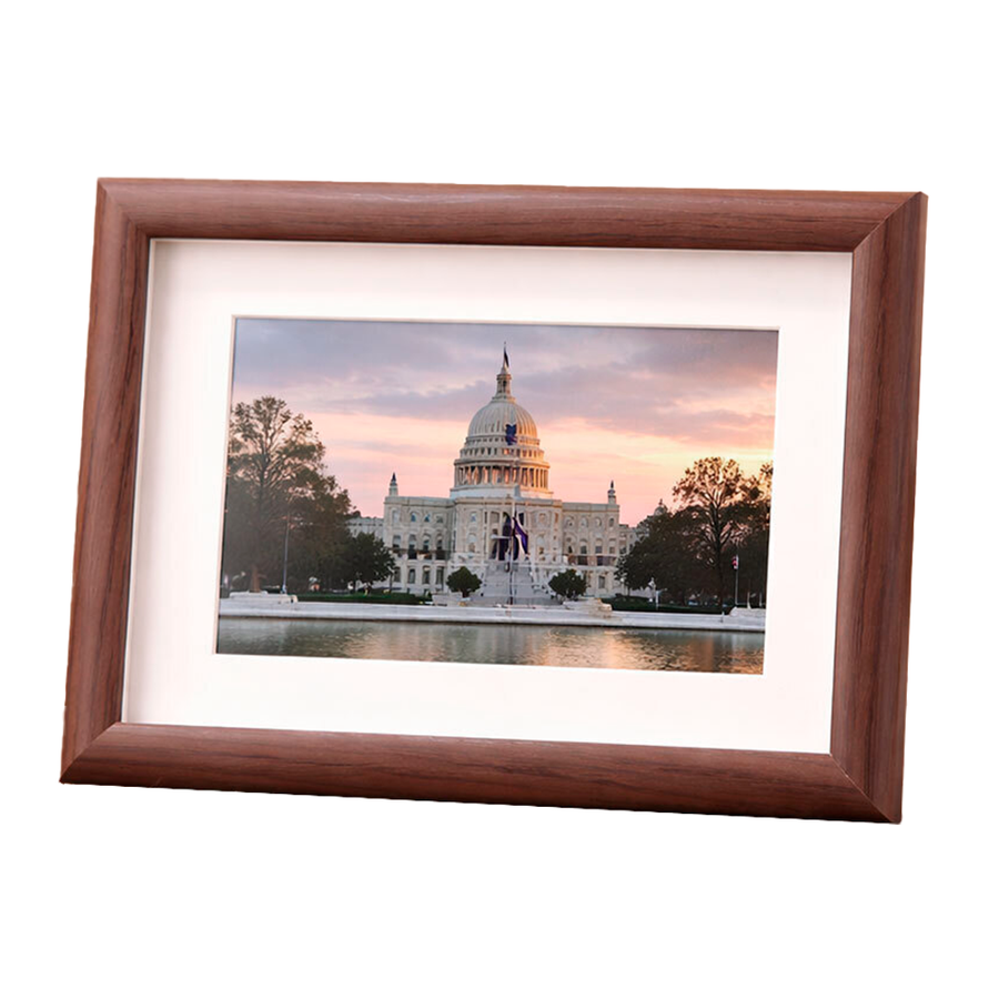 Wooden Desktop Photo Frames - Custom Flying Discs