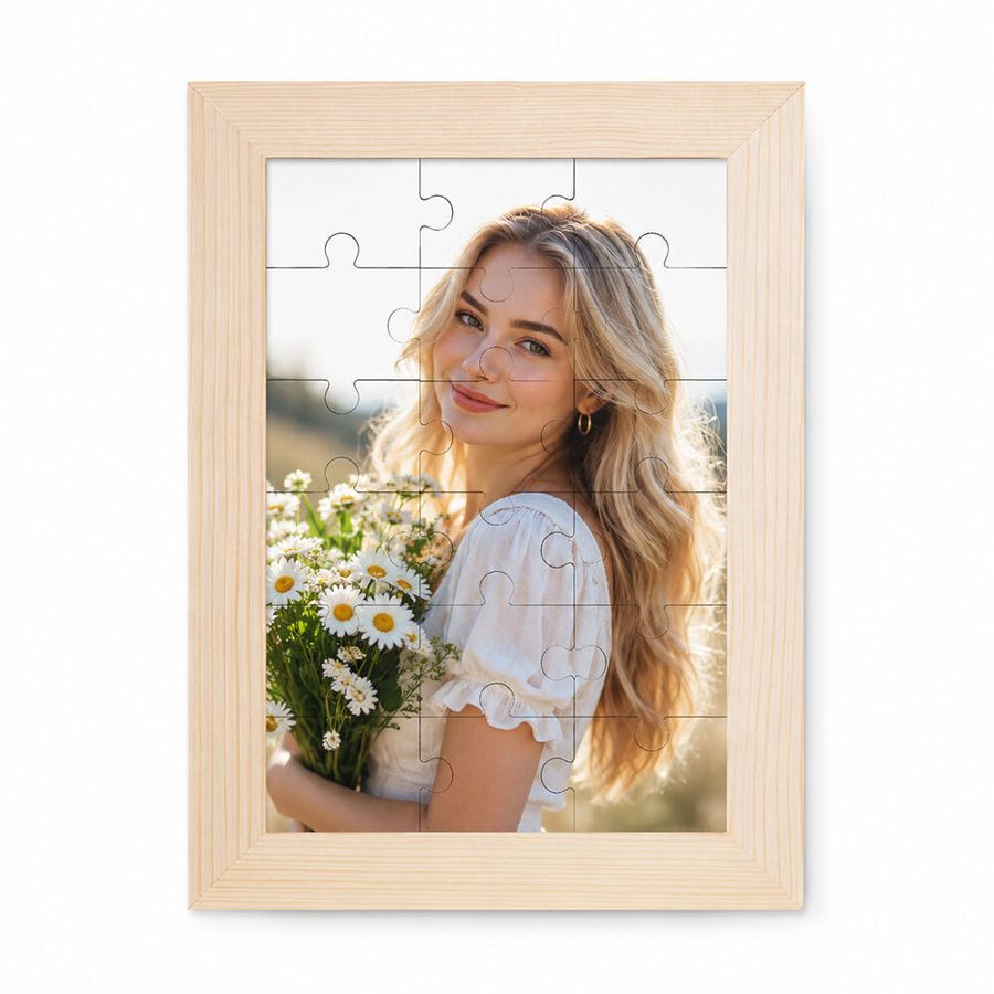 Puzzle Photo Frames - Custom Flying Discs
