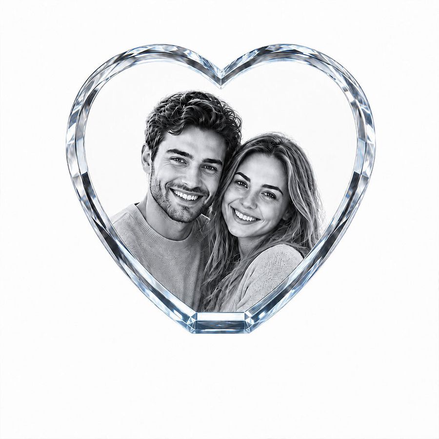Crystal Engraved Photo Frames - Custom Flying Discs