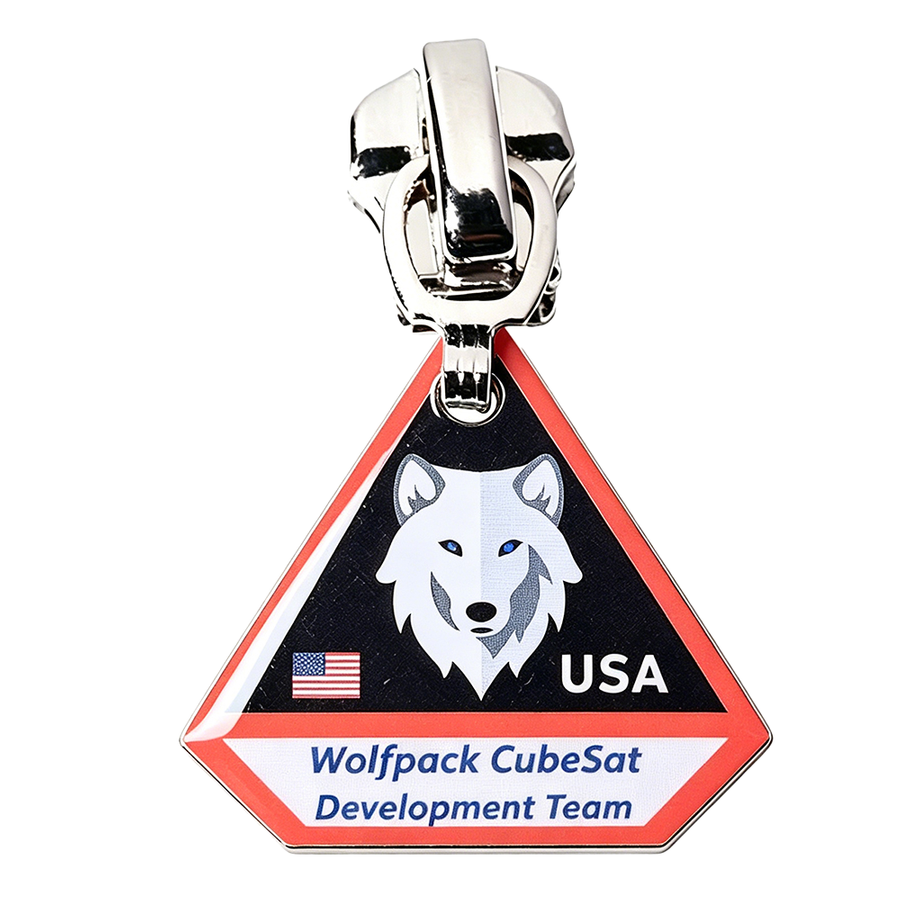 Offset Printing Metal Zipper Pullers - Custom Flying Discs