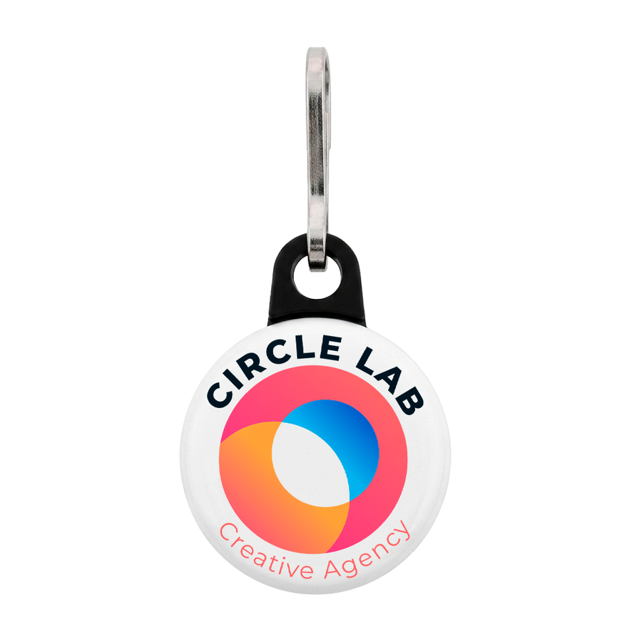 Button Zipper Pullers - Custom Flying Discs