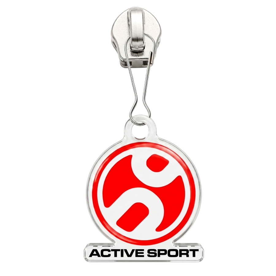 Acrylic Zipper Pullers - Custom Flying Discs