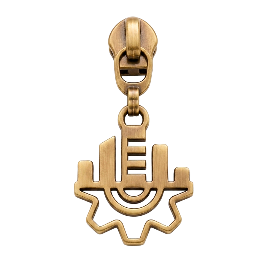 Die Struck Metal Zipper Pullers - Custom Flying Discs