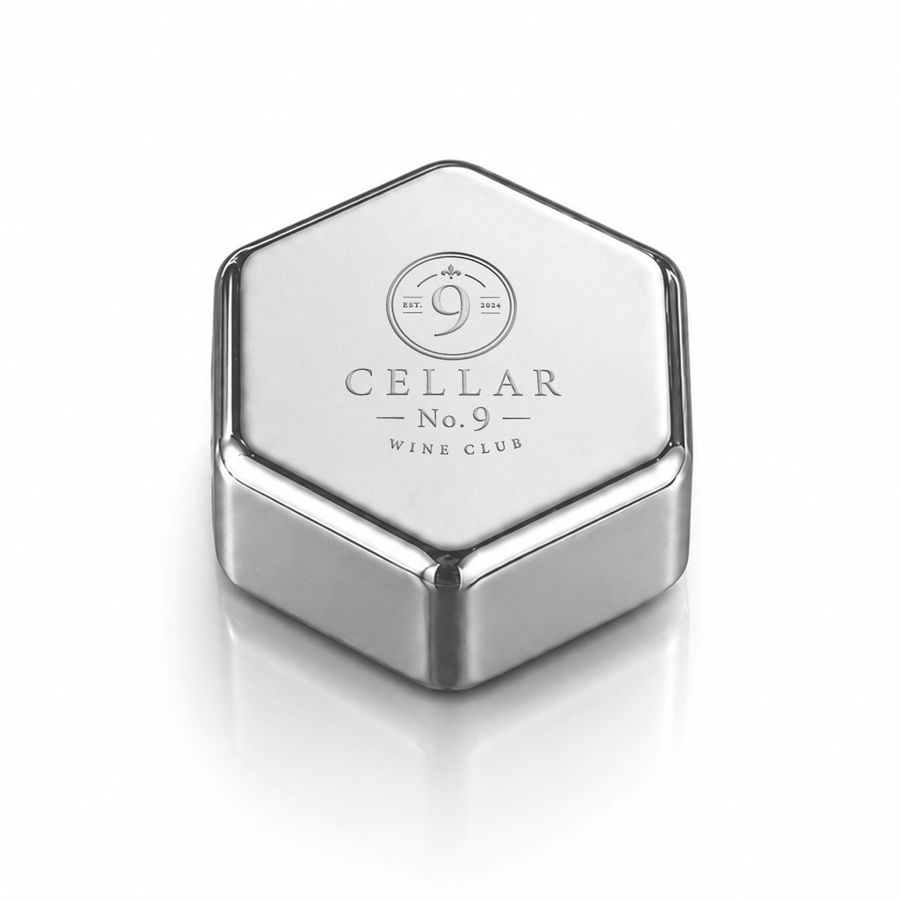 Hexagon Stainless Steel Ice Cubes - Custom Flying Discs