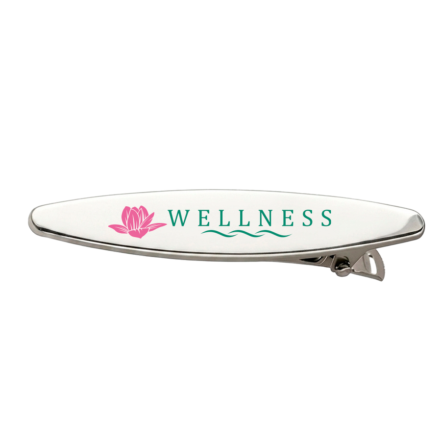 Printed Metal Hair Clips - Custom Flying Discs