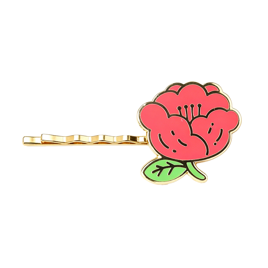 Hard Enamel Metal Hair Clips - Custom Flying Discs