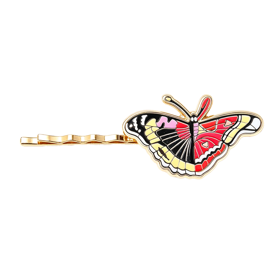 Hard Enamel Metal Hair Clips - Custom Flying Discs