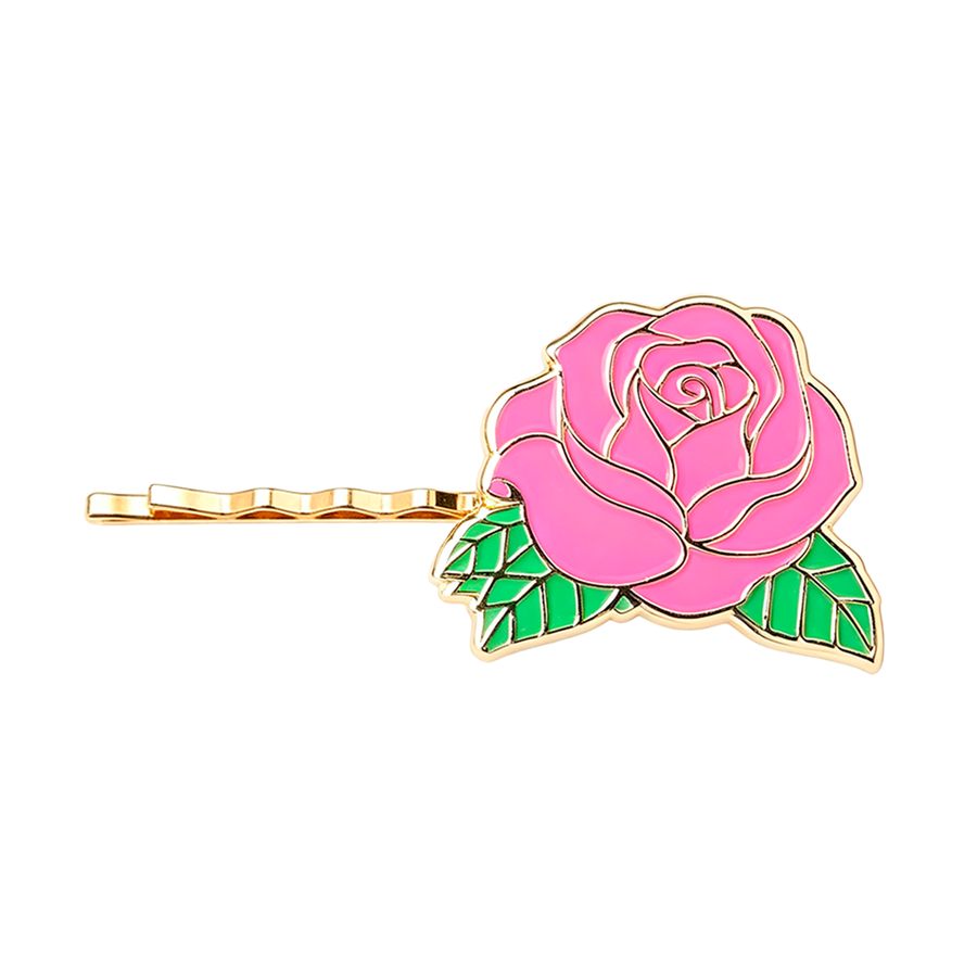 Soft Enamel Metal Hair Clips - Custom Flying Discs