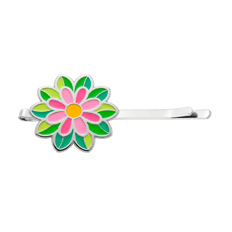 Soft Enamel Metal Hair Clips - Custom Flying Discs