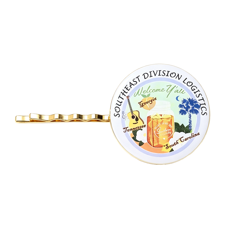 Offset Printing Metal Hair Clips - Custom Flying Discs