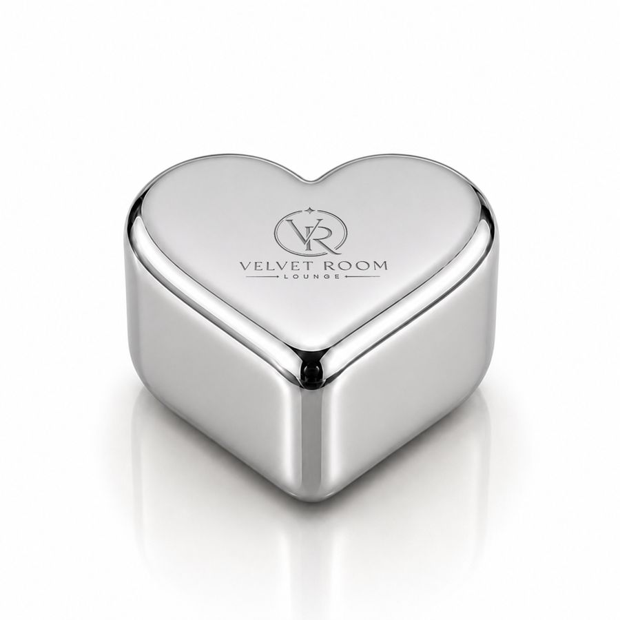 Heart-Shaped Stainless Steel Ice Cubes - Custom Flying Discs