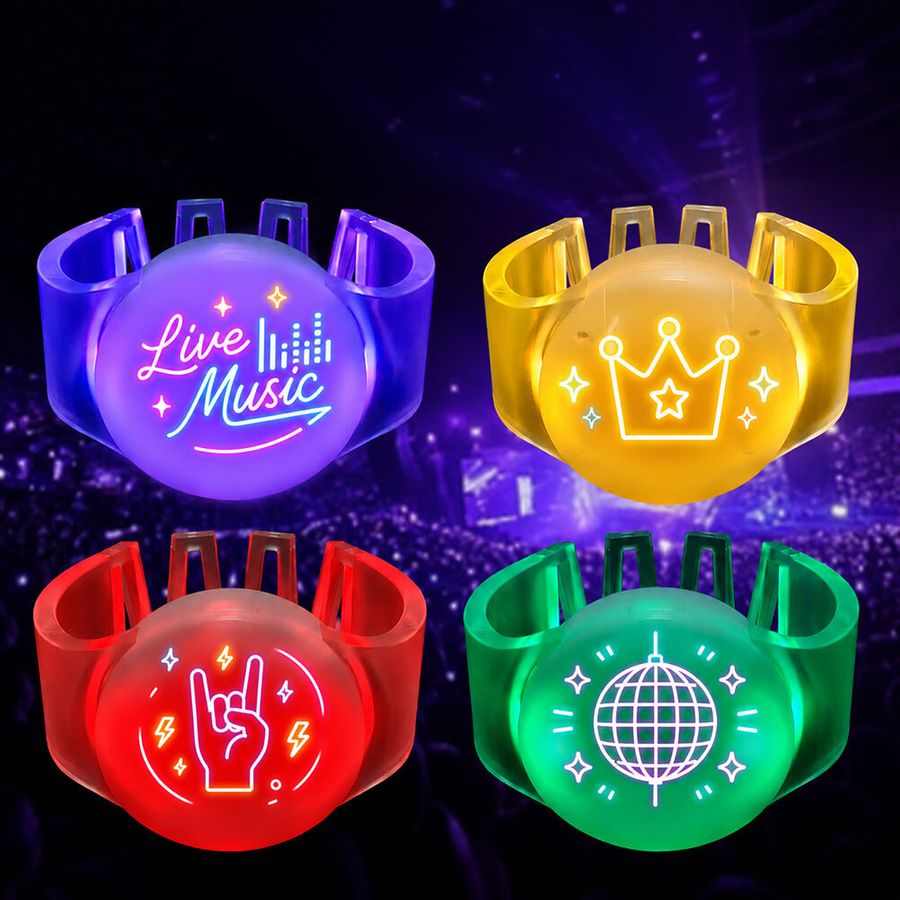 Glow Cheer Wristbands - Custom Flying Discs