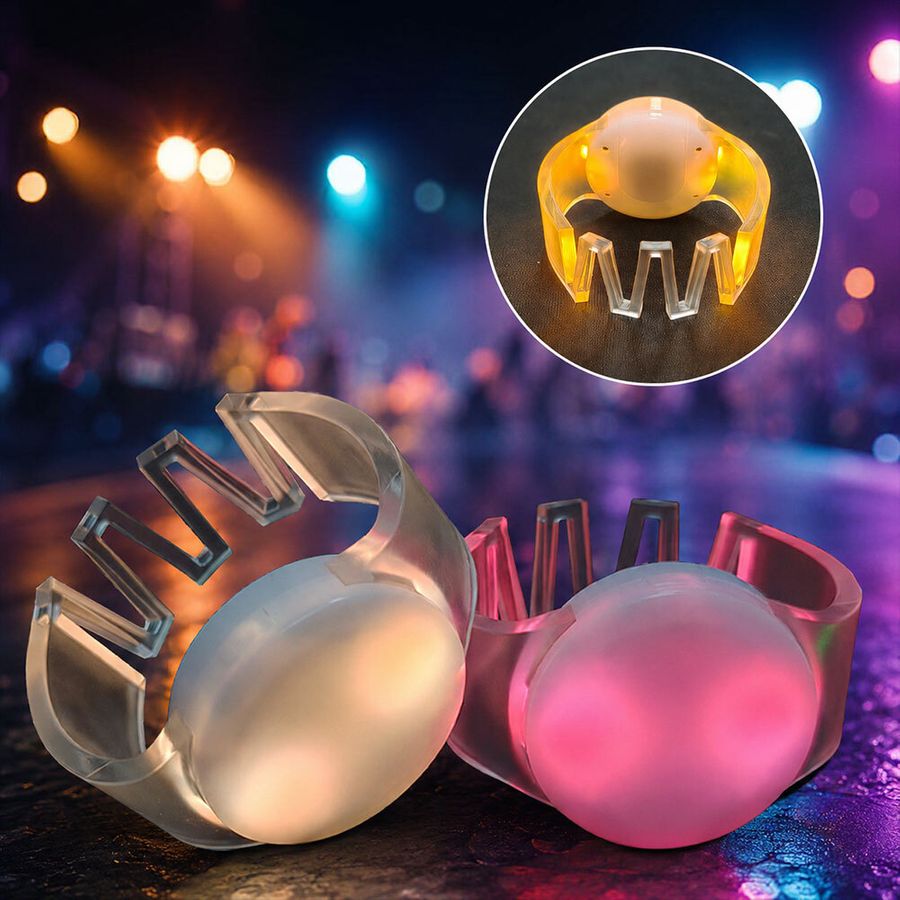 Glow Cheer Wristbands - Custom Flying Discs