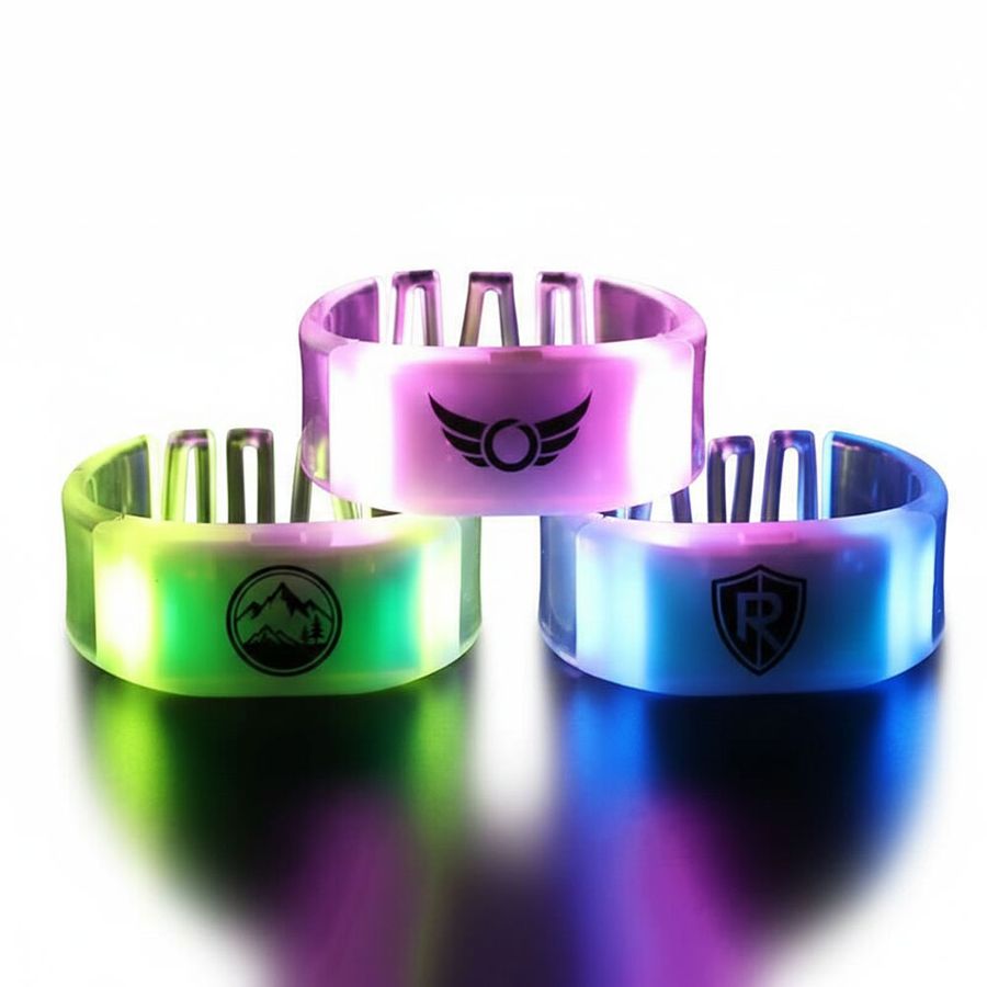 Glow Bangle Wristbands - Custom Flying Discs