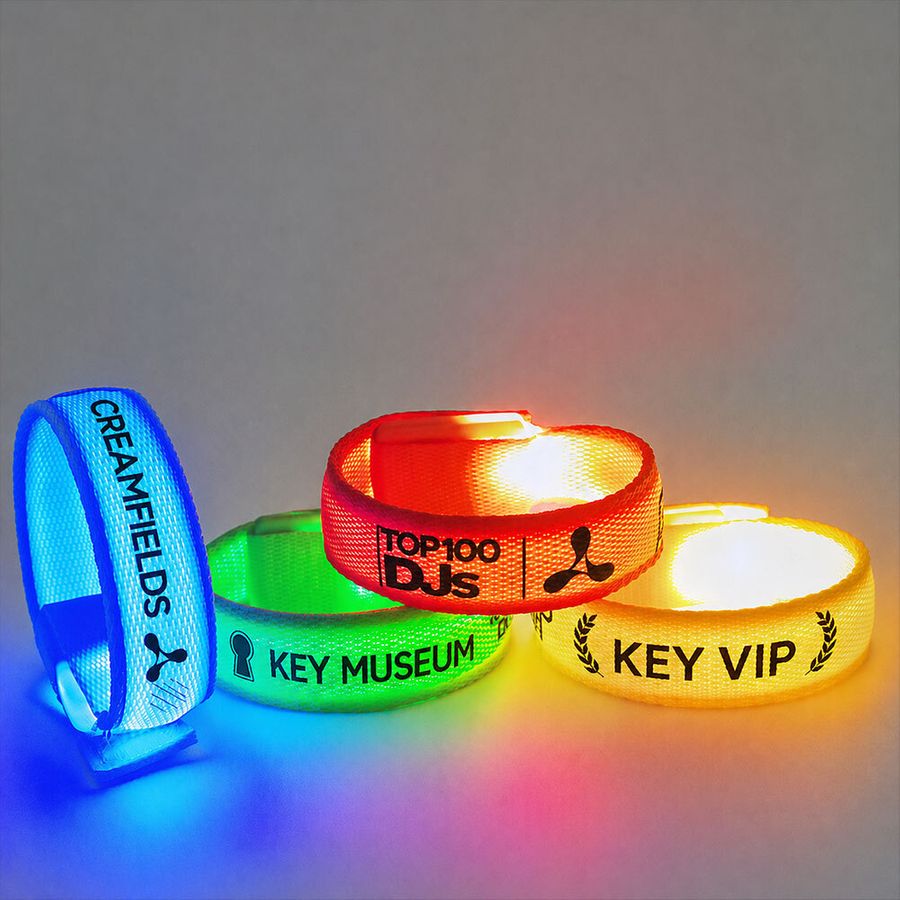 Glow Velcro Wristbands - Custom Flying Discs