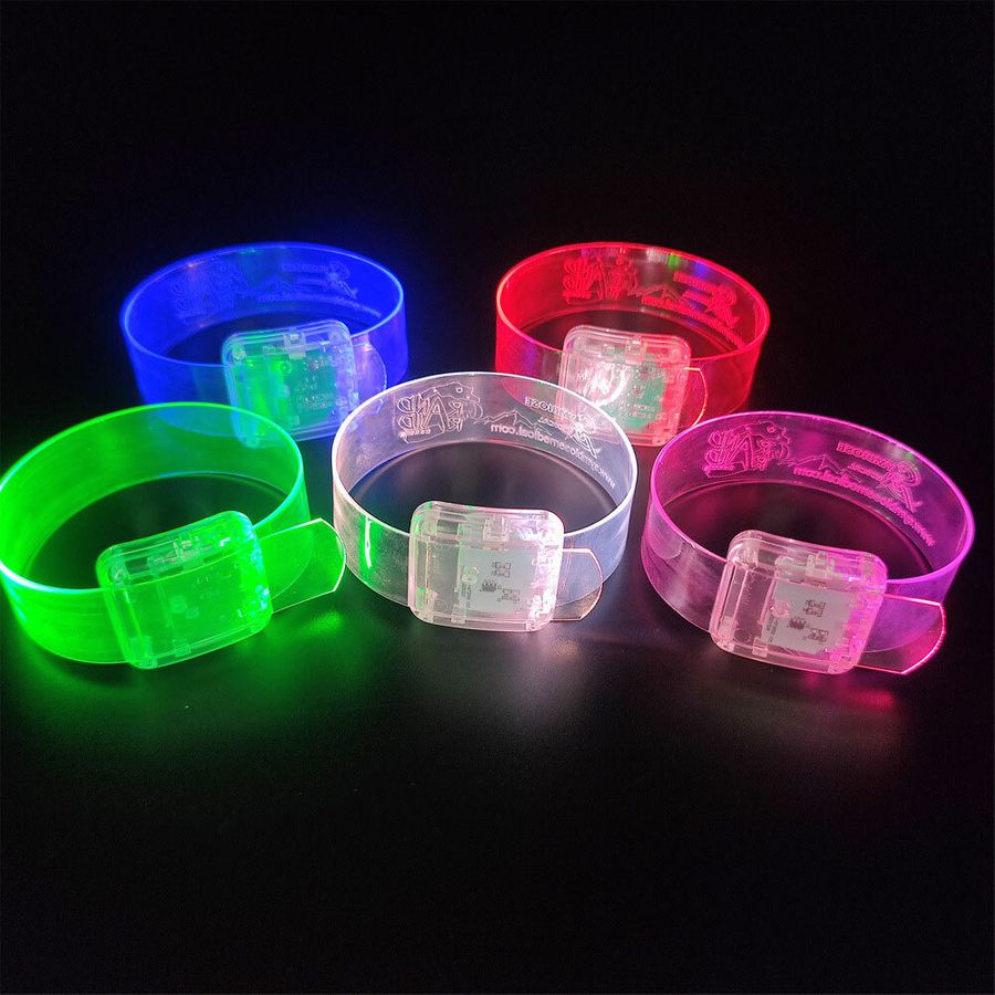 Light Up Plastic Wristbands - Custom Flying Discs