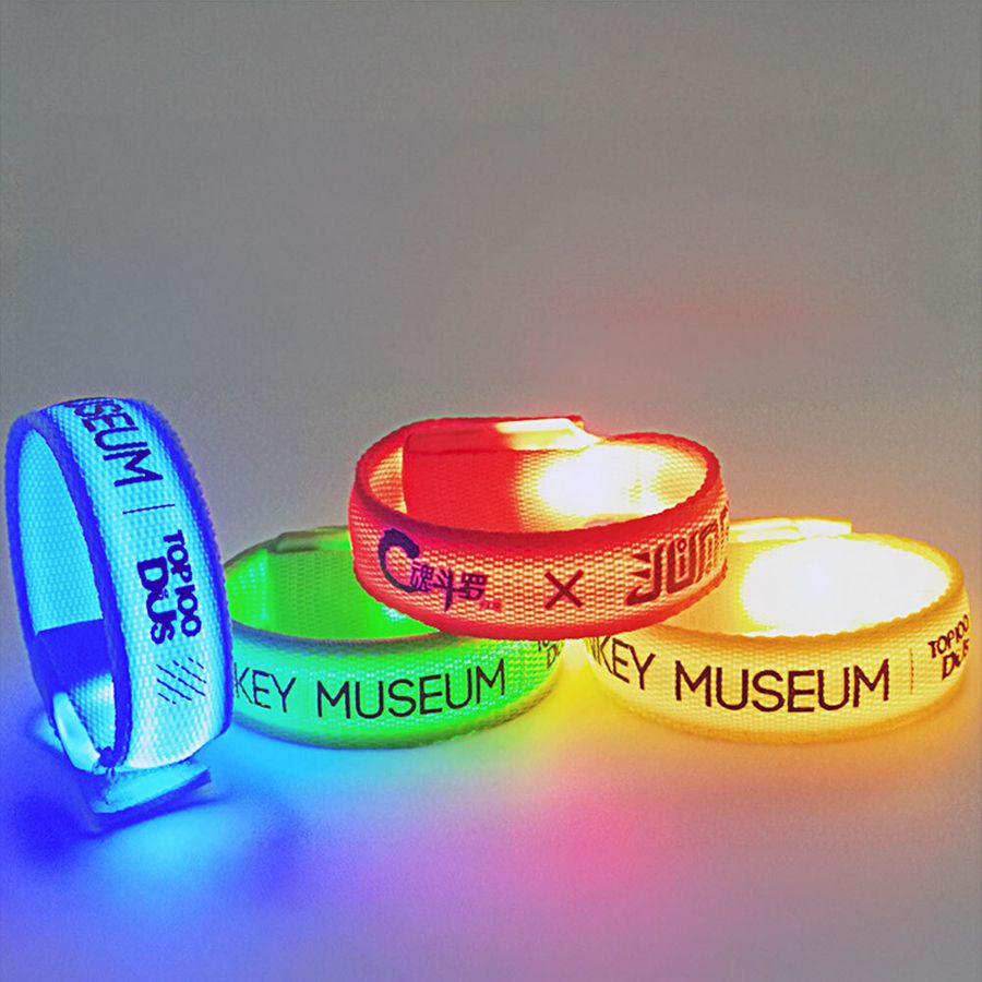 Glow Velcro Wristbands - Custom Flying Discs