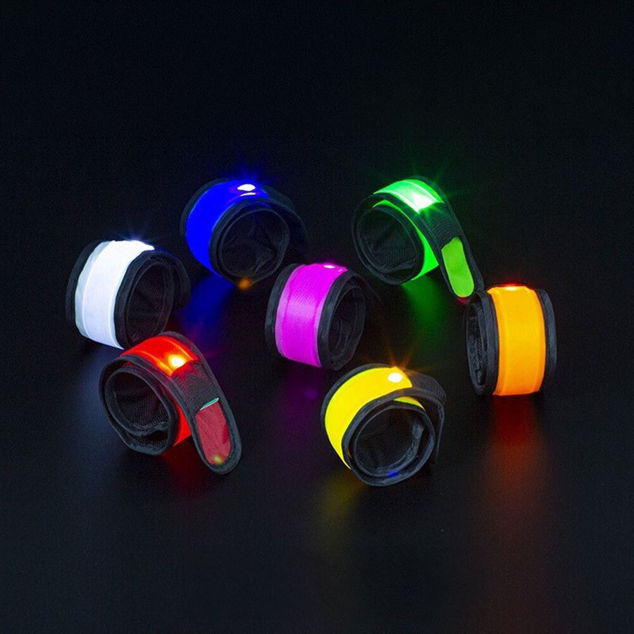 Light Up Slap Wristbands - Custom Flying Discs