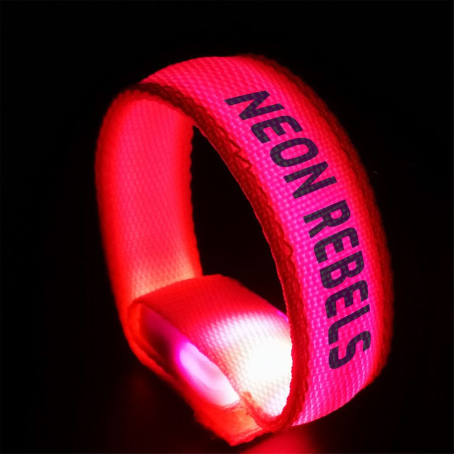 Glow Velcro Wristbands - Custom Flying Discs