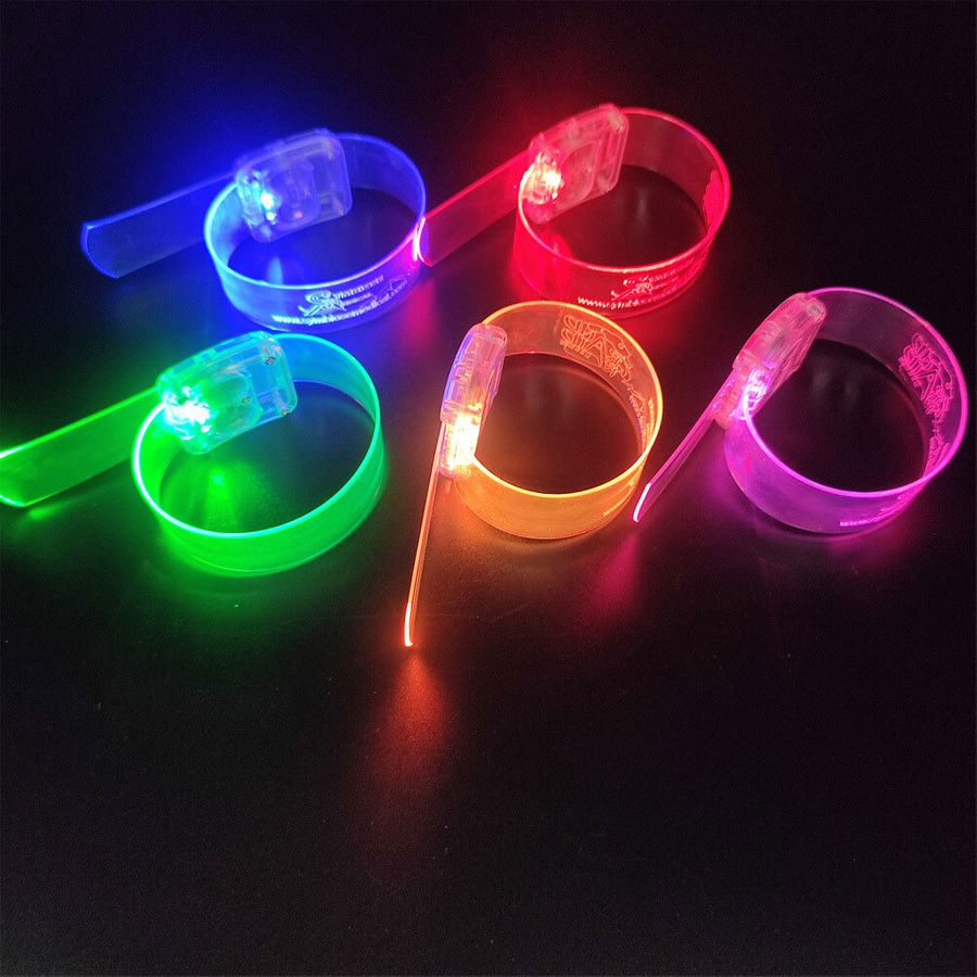 Light Up Plastic Wristbands - Custom Flying Discs