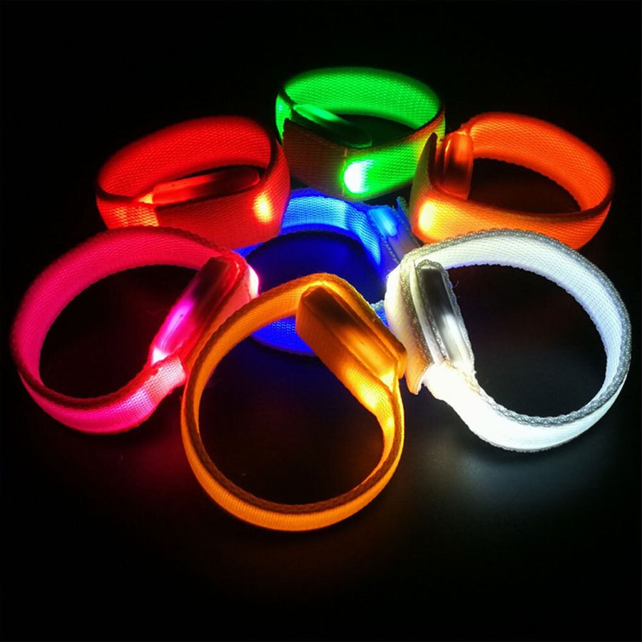 Glow Velcro Wristbands - Custom Flying Discs