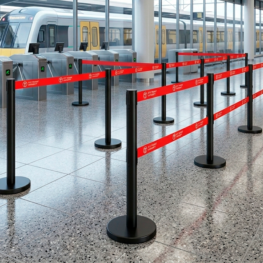 Dual Belts Stanchions - Custom Flying Discs