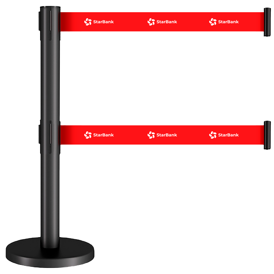 Dual Belts Stanchions - Custom Flying Discs