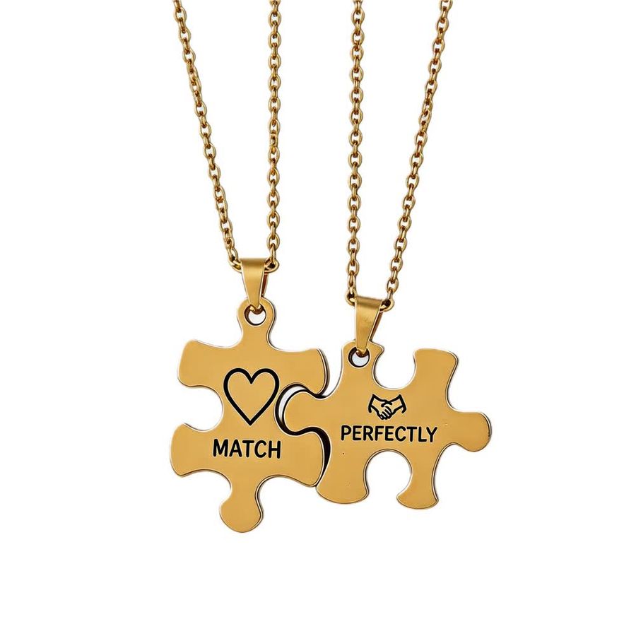 Couple Necklaces - Custom Flying Discs