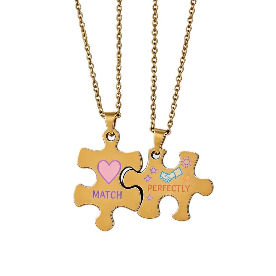 Couple Necklaces - Custom Flying Discs