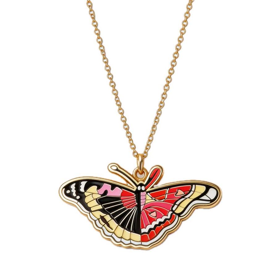 Hard Enamel Charm Necklaces - Custom Flying Discs