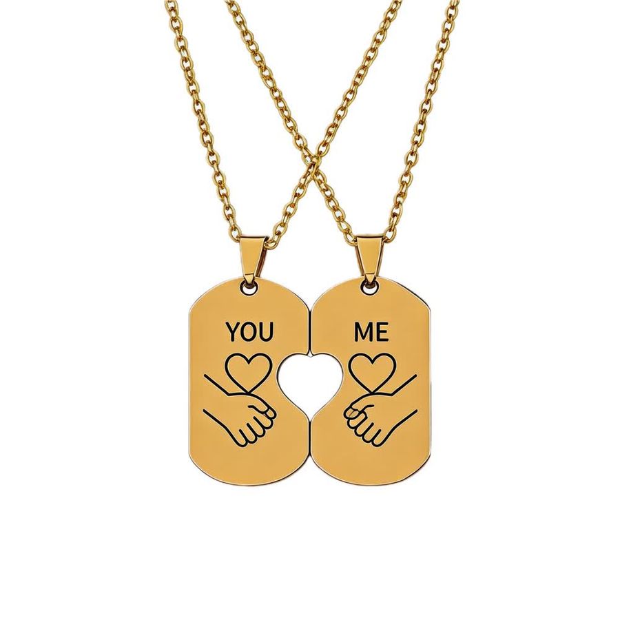 Couple Necklaces - Custom Flying Discs
