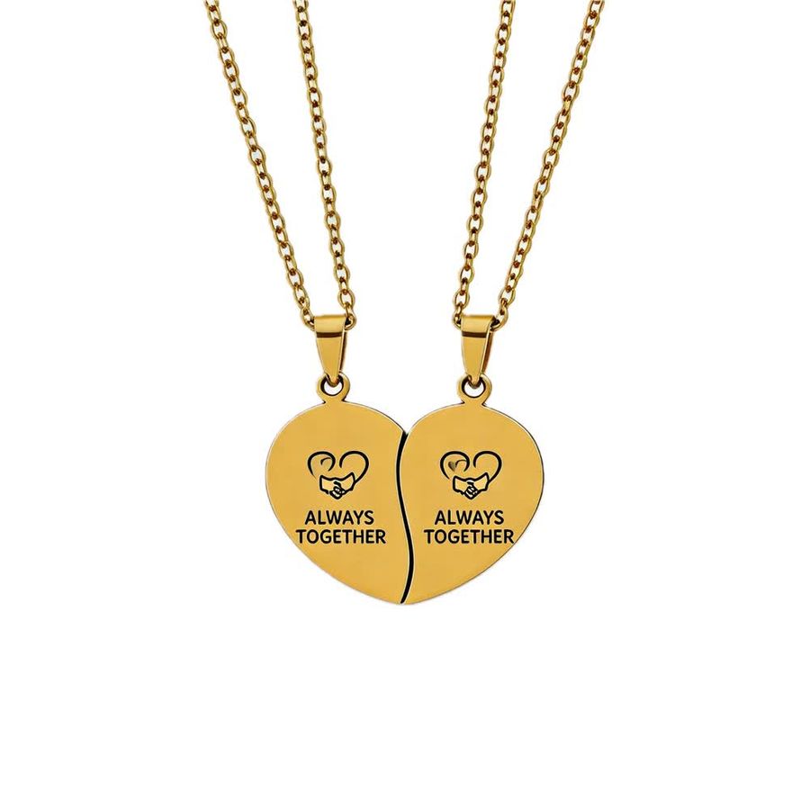 Couple Necklaces - Custom Flying Discs
